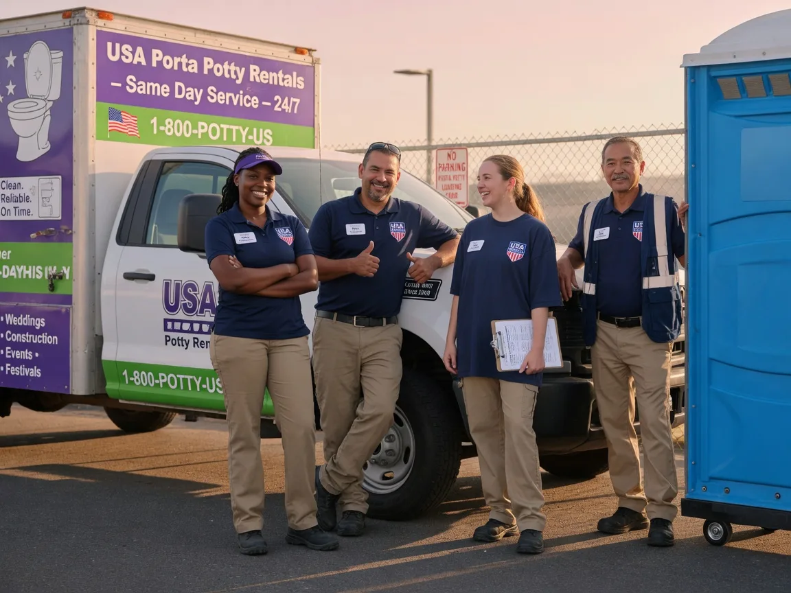 Porta Potty Rental company in Mansfield, LA